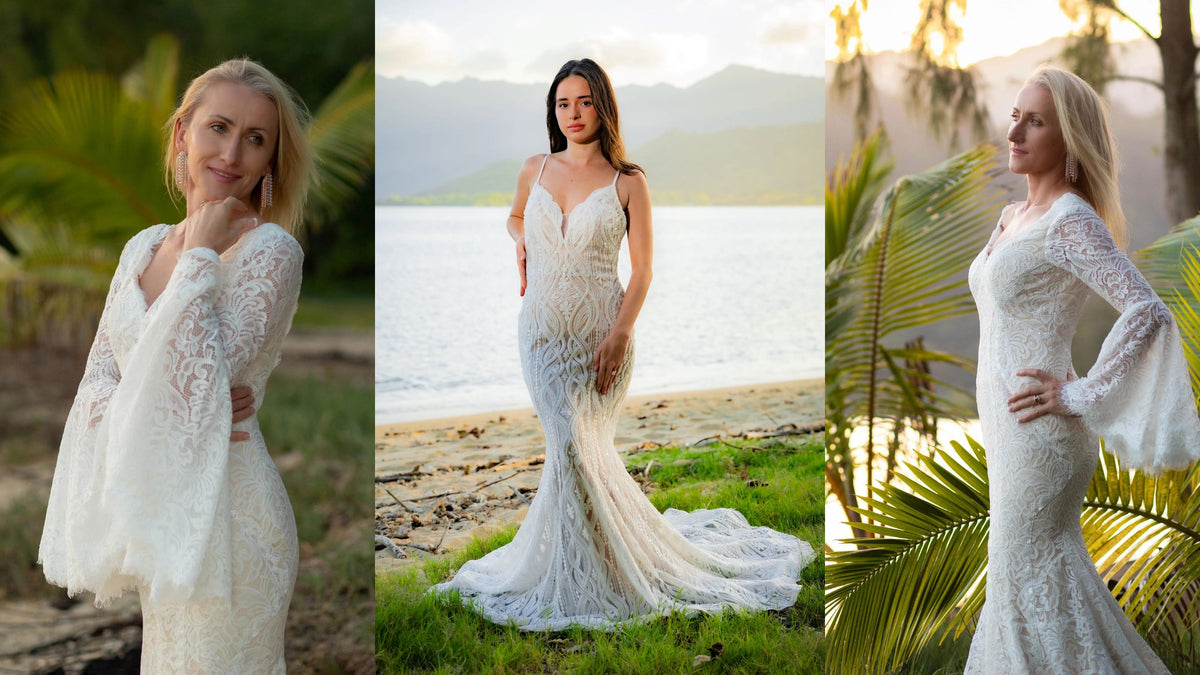 What is the difference between a line and a mermaid wedding dress? | News |  Dresses By Linda and Agnes