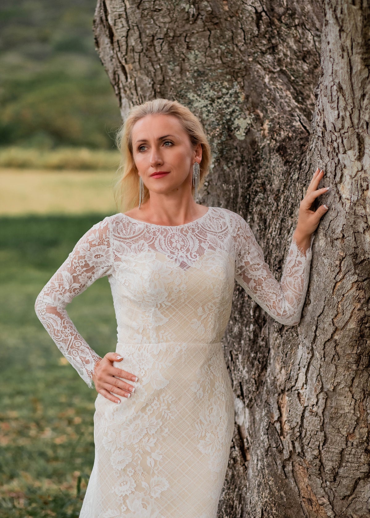 Long Sleeve Lace Mermaid Wedding Dress with Elegant Boat Neck 20 Long Sleeve Lace Mermaid Wedding Dress with Elegant Boat Neck 20