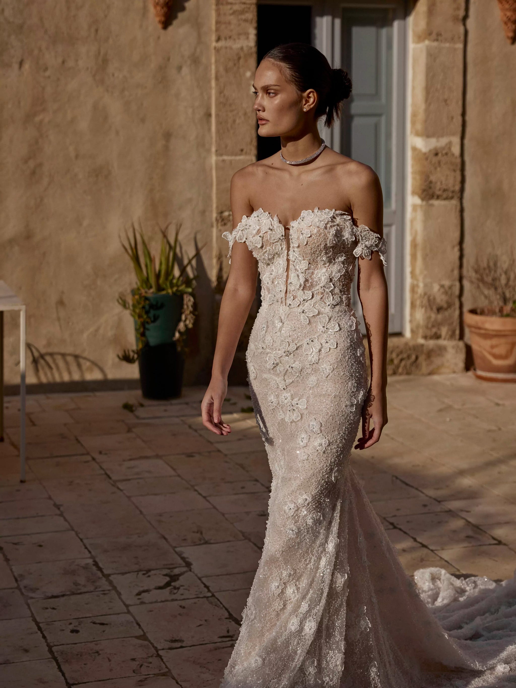 Ricca Sposa Tulle Illusion Neckline Wedding Dress | Bespoke Bridal 22 Ricca Sposa Tulle Illusion Neckline Wedding Dress | Bespoke Bridal 22
