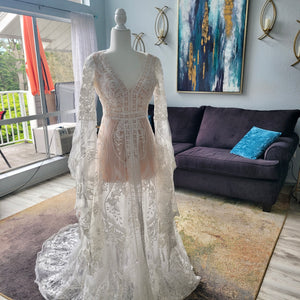 boho wedding dress