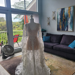 boho wedding dress