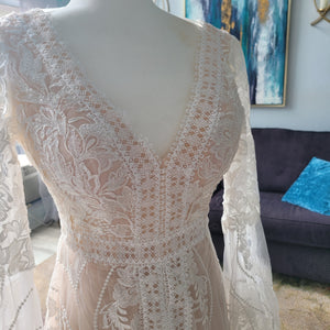 boho wedding dress