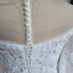 boho mermaid wedding dress