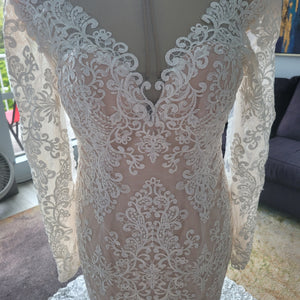 boho beaded wedding dress