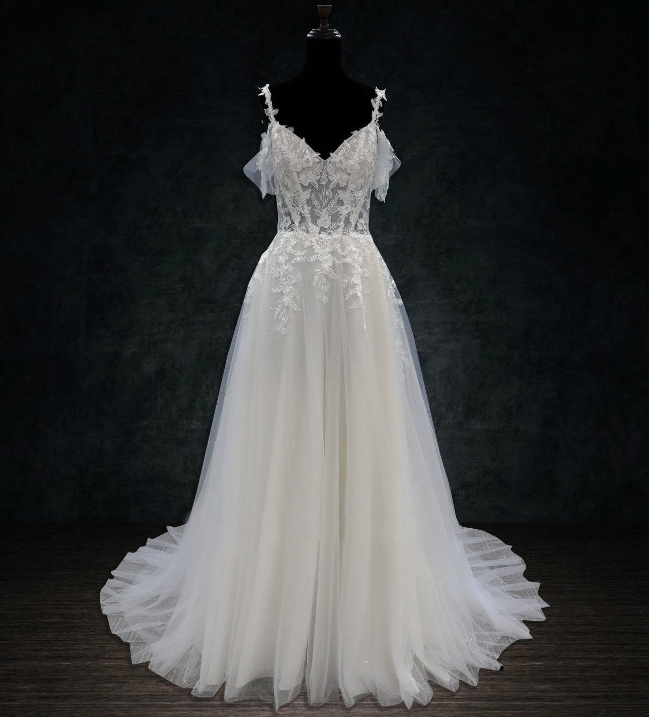 Lace Shoulder Straps, Wedding Dress Straps
