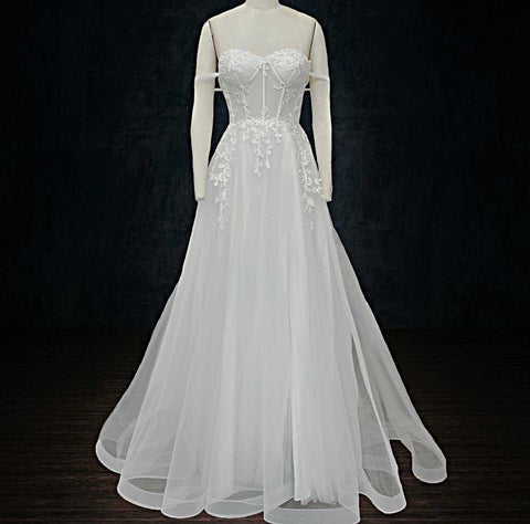 custom made wedding dress