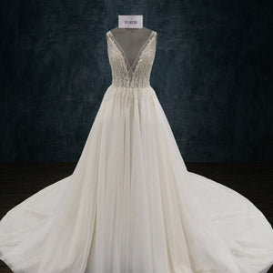 boho beaded mermaid wedding dresses 