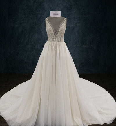 boho beaded mermaid wedding dresses 