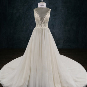 boho beaded mermaid wedding dresses 