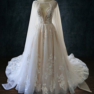 boho beaded wedding dress