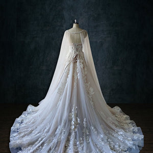 boho beaded wedding dress