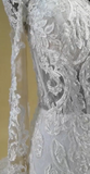 Boho Beaded Mermaid Wedding Dress