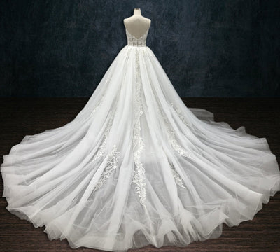 wedding dress with long sleeves
