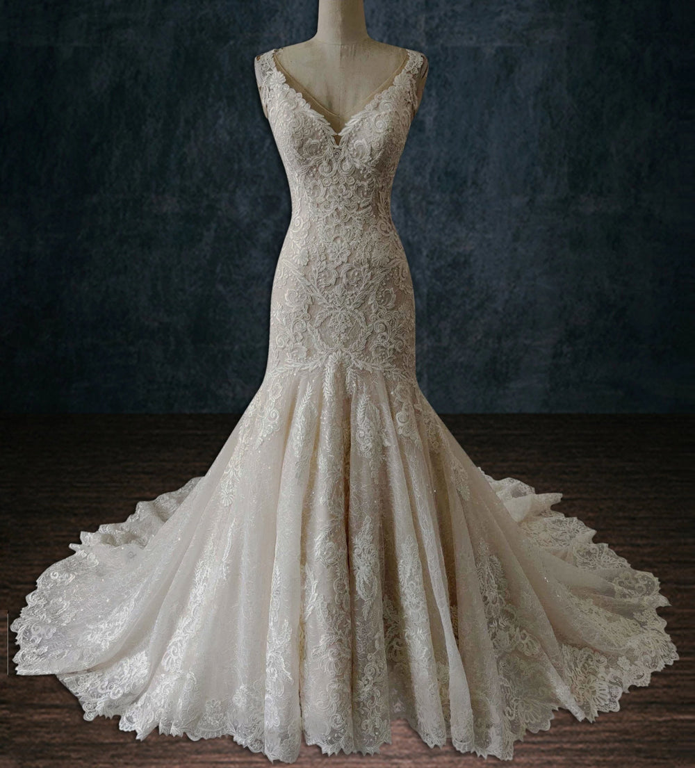 custom made wedding dress