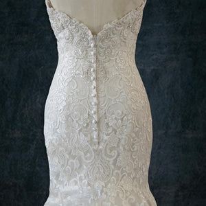 boho beaded wedding dress