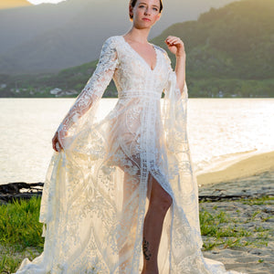 boho wedding dress