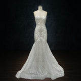 custom designed wedding dress