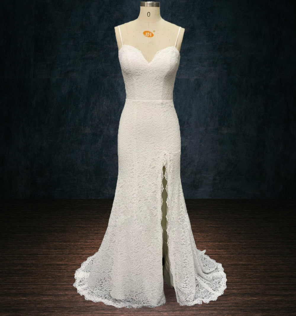 custom designed wedding dress