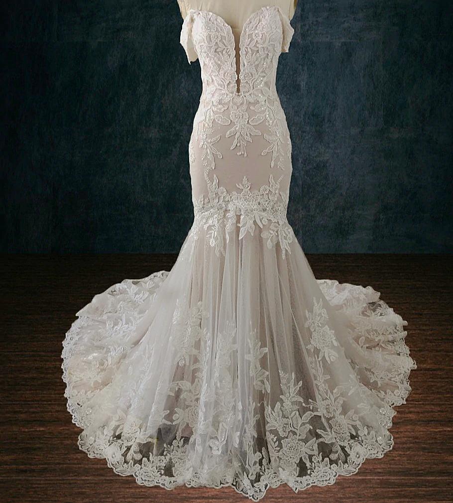 custom designed wedding dress