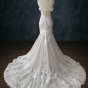 custom designed wedding dress