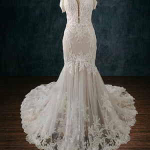 custom designed wedding dress