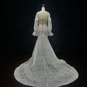 custom designed wedding dress