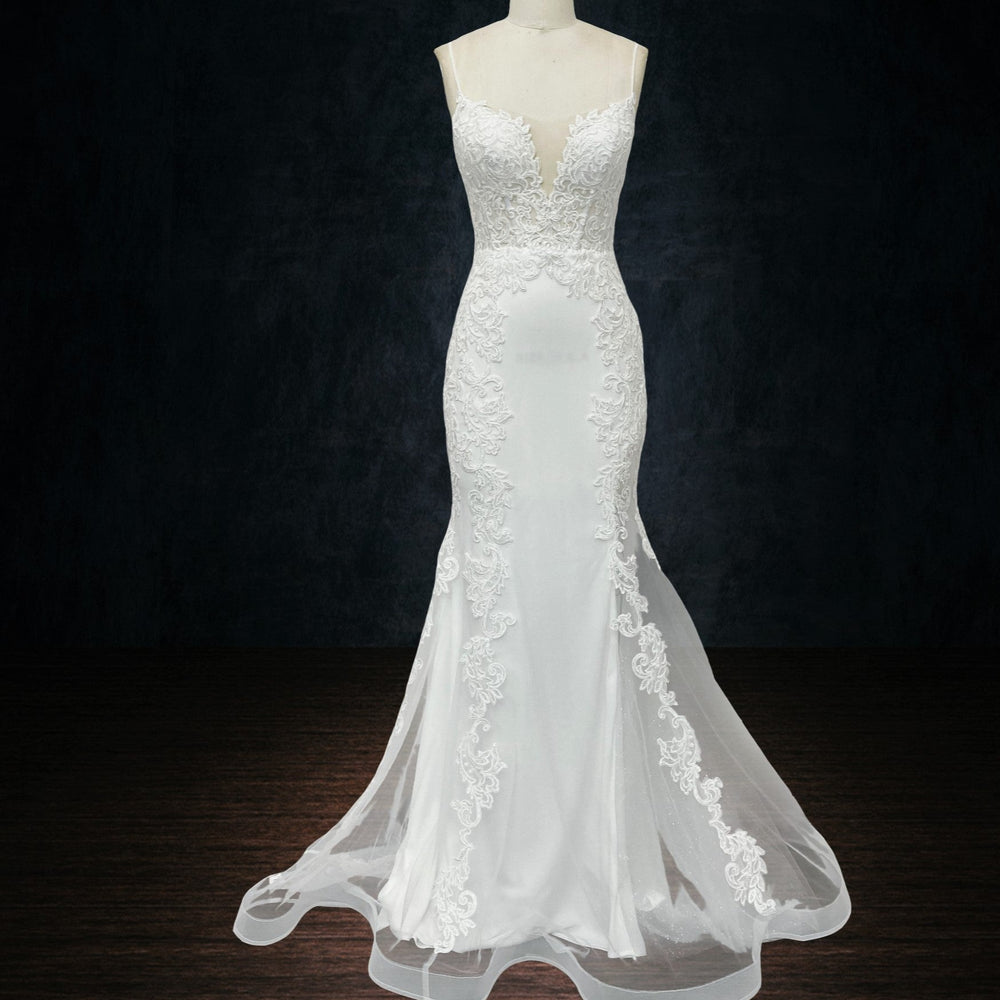 custom designed wedding dress